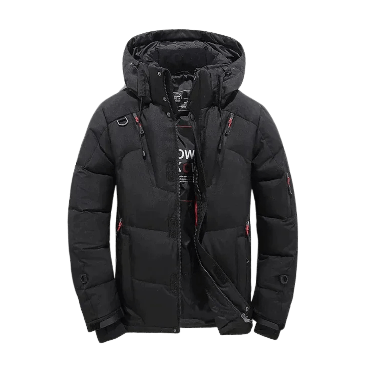 Seralvia Marcus - Lange Winterjas met Capuchon voor Heren