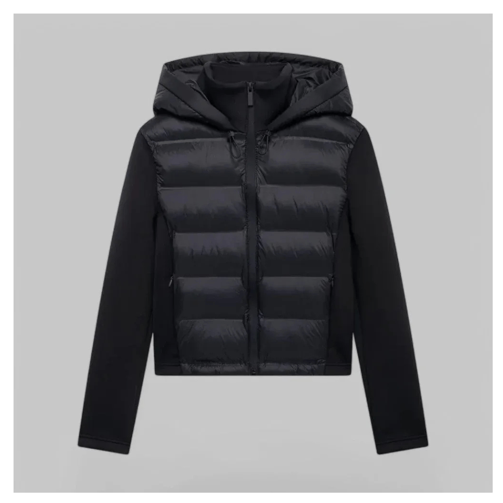 Seralvia Modelia - Dames Winterjas met Capuchon Winddicht & Licht Gewatteerd