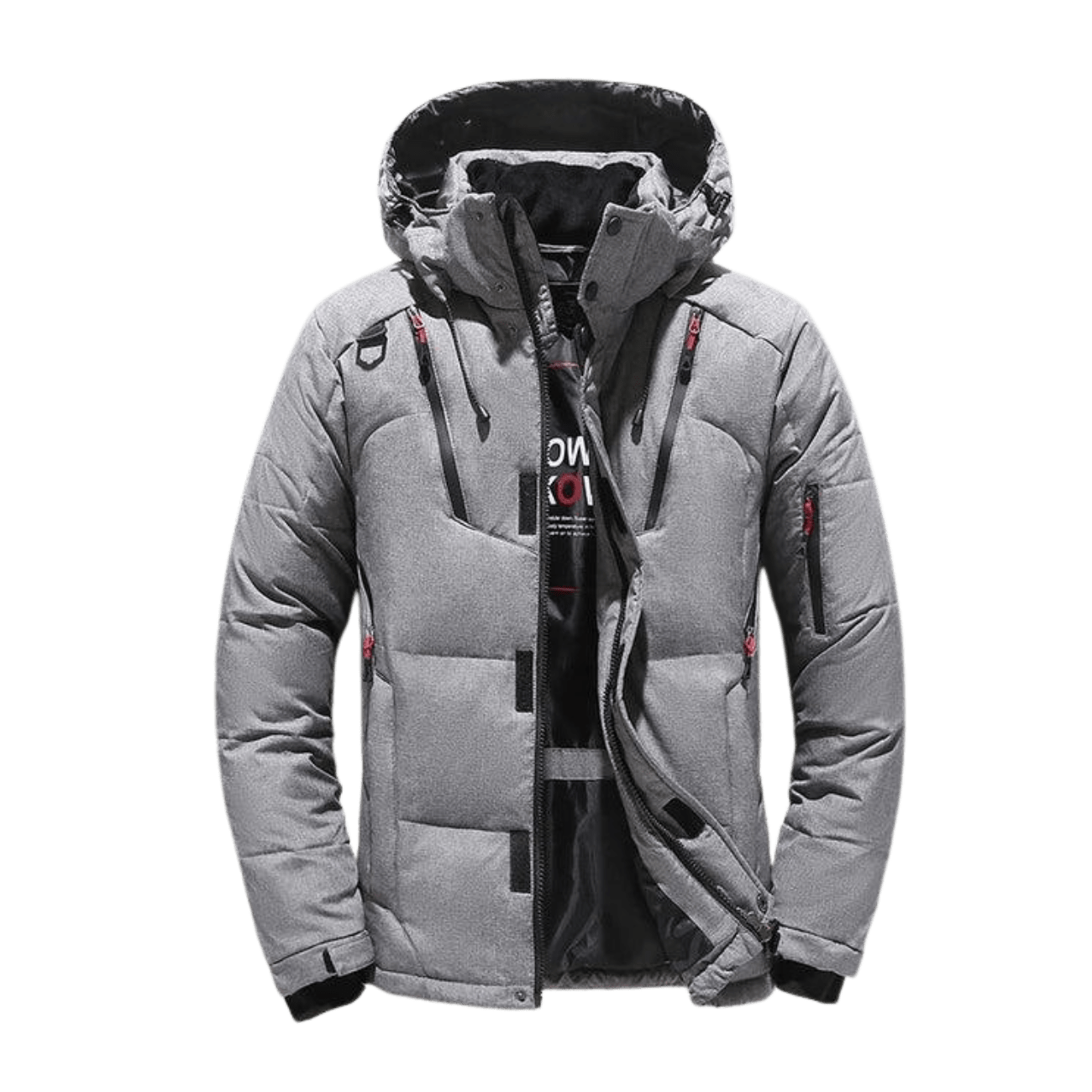 Seralvia Marcus - Lange Winterjas met Capuchon voor Heren