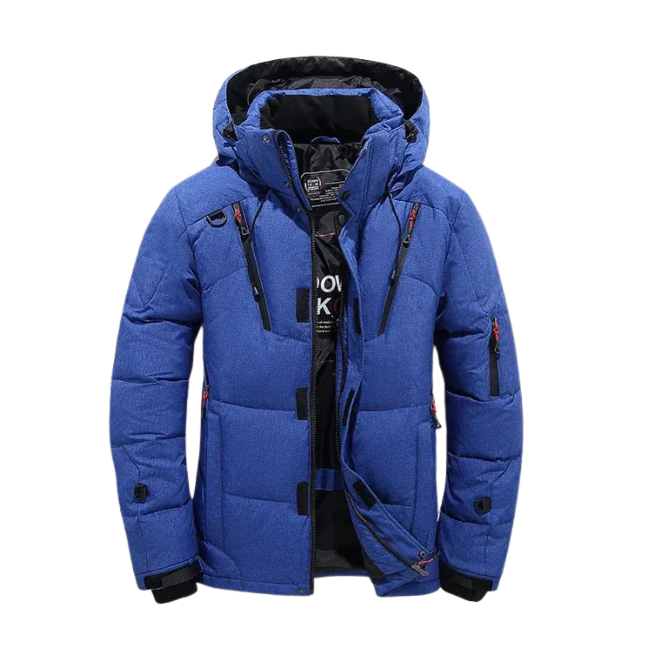 Marcus - Lange Winterjas met Capuchon voor Heren