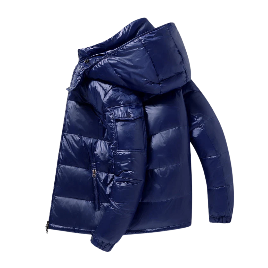 Loenidas - Winter Puffer Jas voor Heren met Capuchon Heren