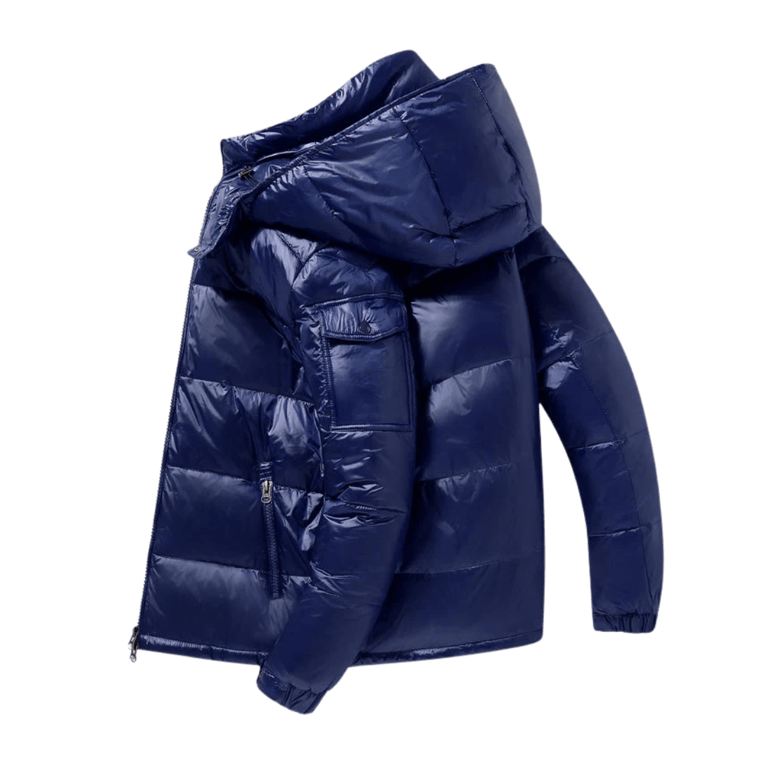 Seralvia Loenidas - Winter Puffer Jas voor Heren met Capuchon Heren