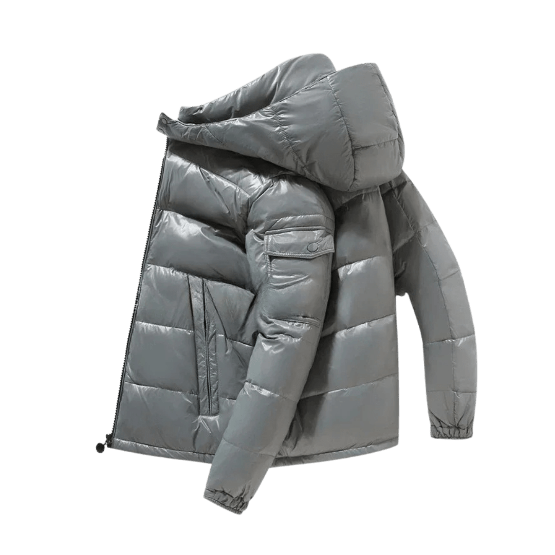 Seralvia Loenidas - Winter Puffer Jas voor Heren met Capuchon Heren