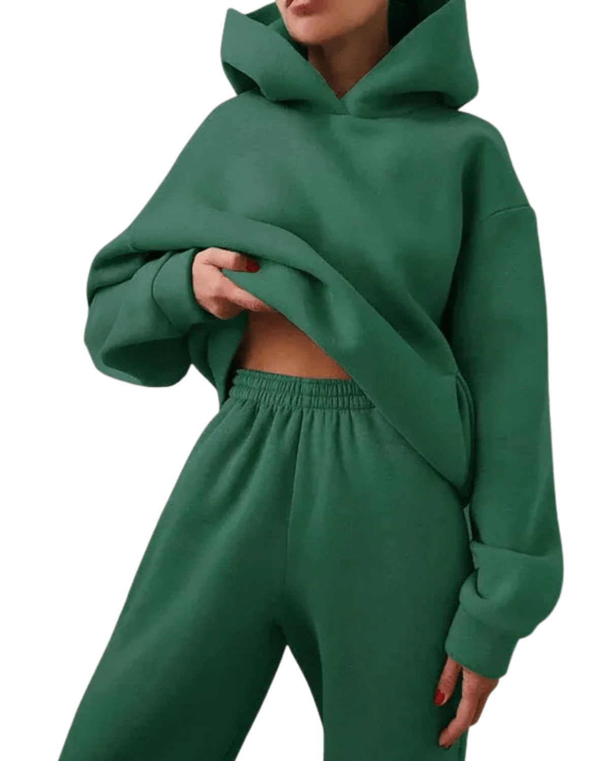 Seralvia Eva - Oversized Dames Hoodie Joggingpak met Broek in Comfortabele Set