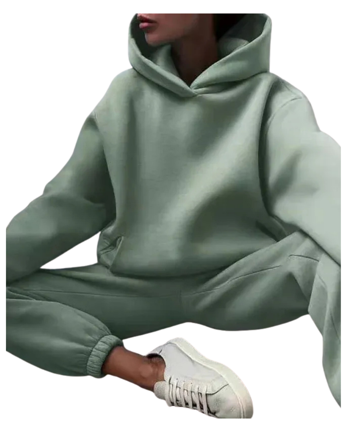 Eva - Oversized Dames Hoodie Joggingpak met Broek in Comfortabele Set