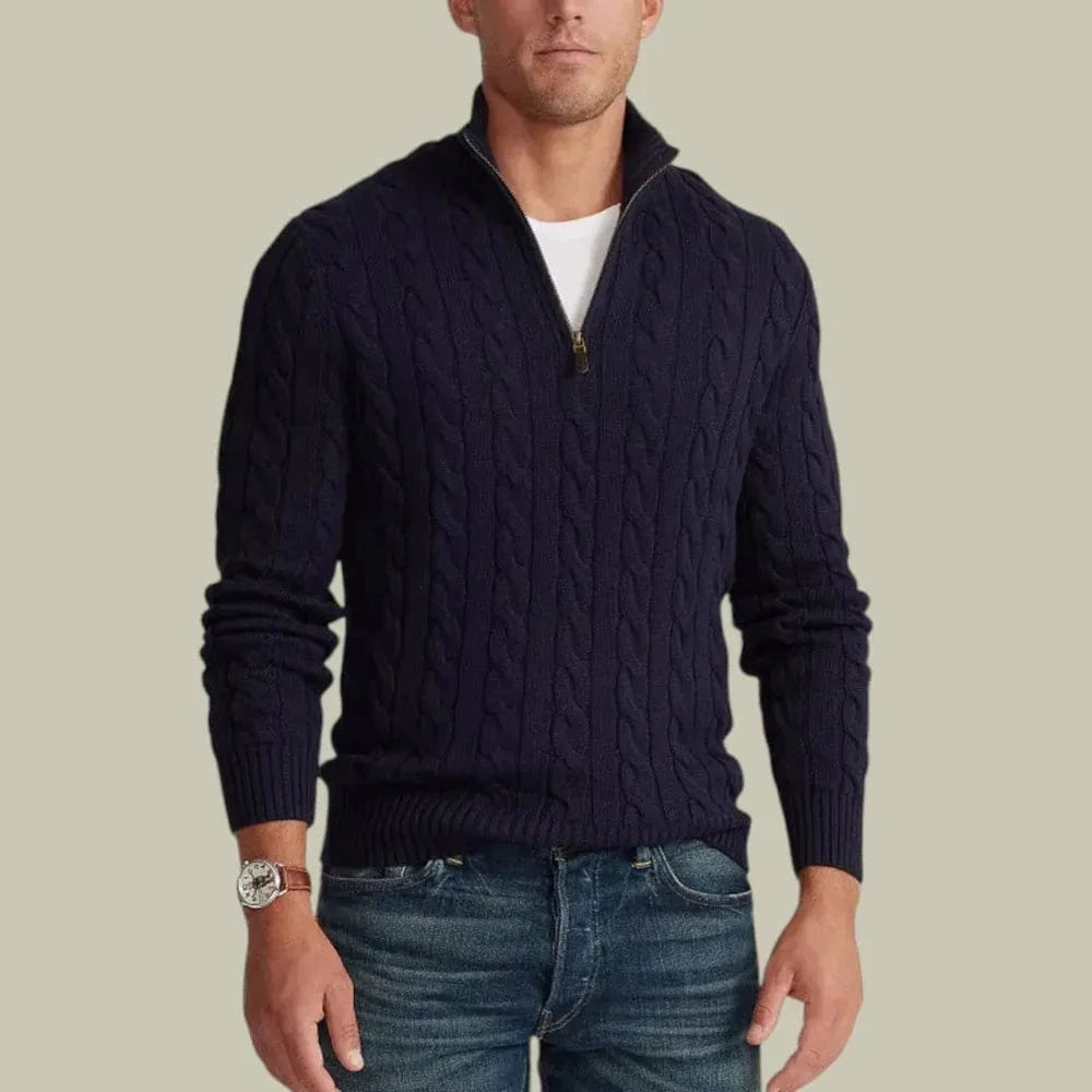 Seralvia Rafael - Sweatshirt voor Heren Half-zip Sweater & Casual Trui