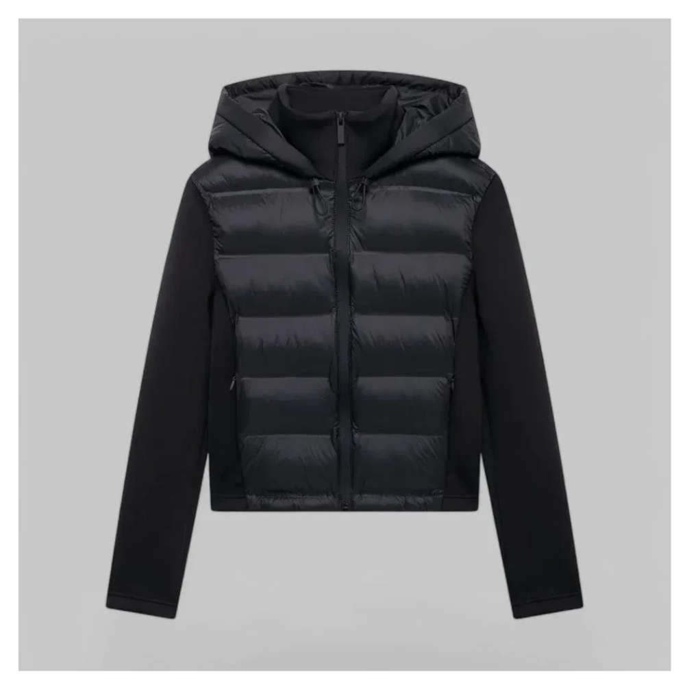 Modelia - Dames Winterjas met Capuchon Winddicht & Licht Gewatteerd