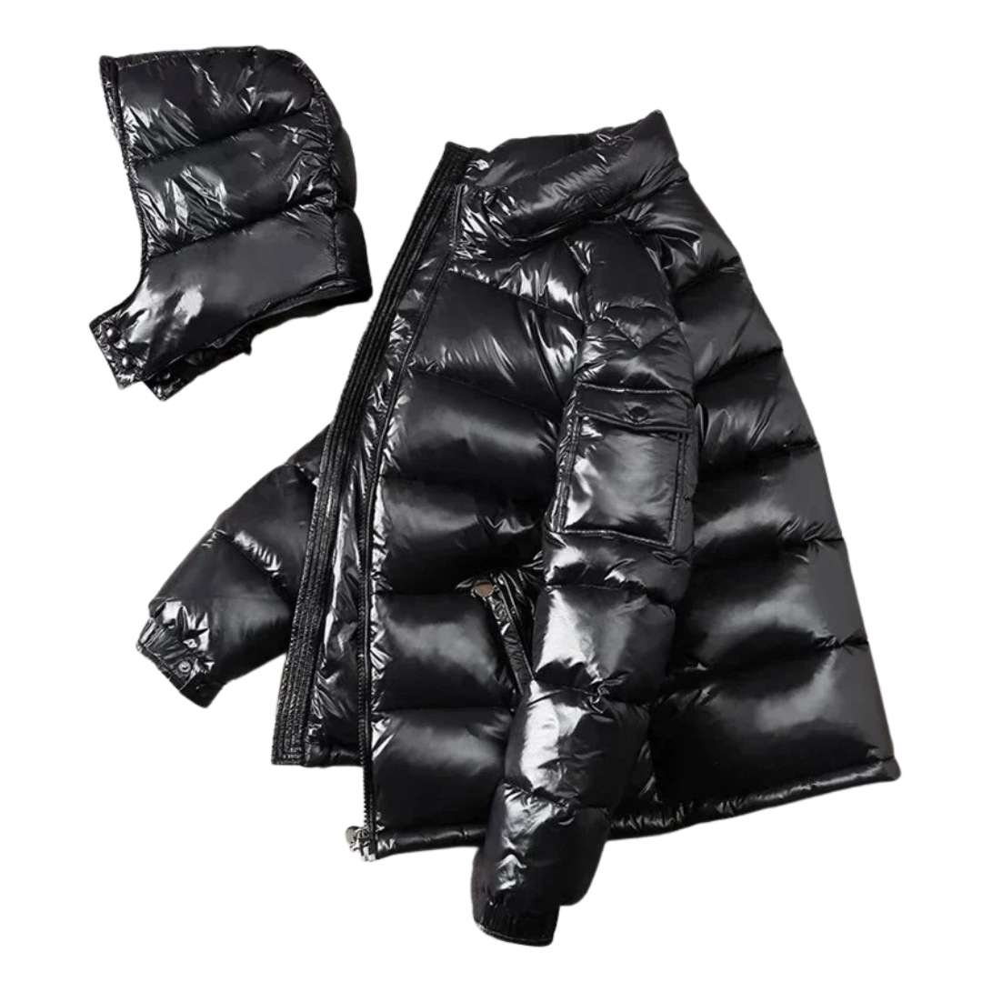 Loenidas - Winter Puffer Jas voor Heren met Capuchon Heren
