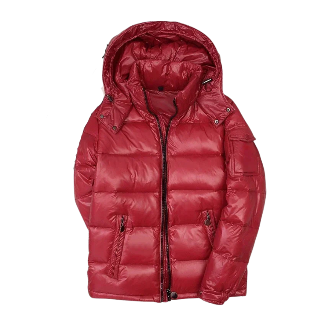 Loenidas - Winter Puffer Jas voor Heren met Capuchon Heren