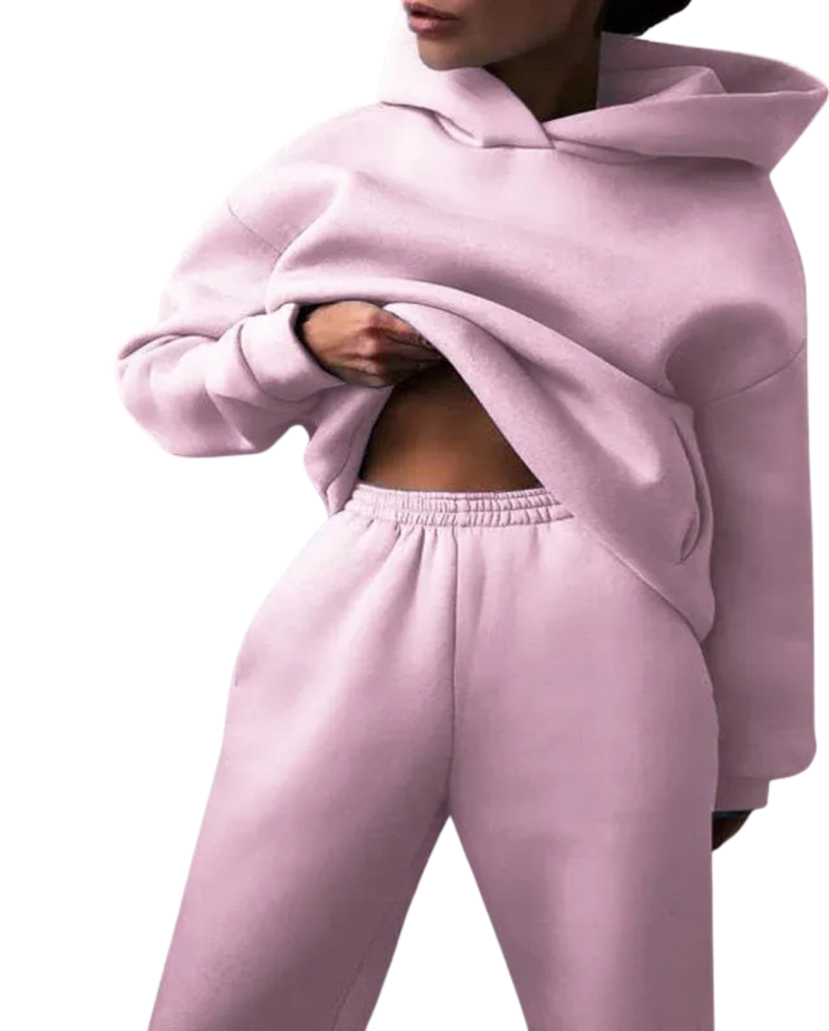 Eva - Oversized Dames Hoodie Joggingpak met Broek in Comfortabele Set