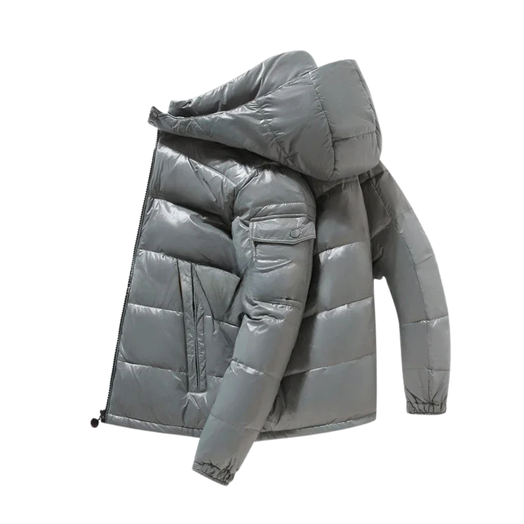 Loenidas - Winter Puffer Jas voor Heren met Capuchon Heren